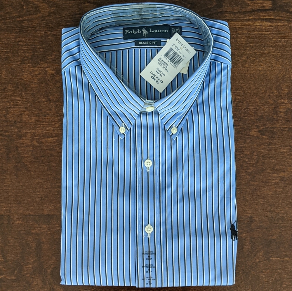 Ralph Lauren classic button down shirt
